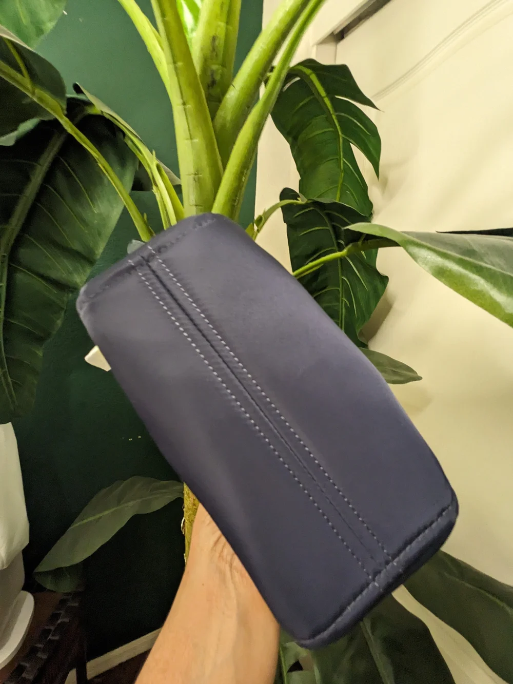 Kate ♠️ Spade Chelsea Colorblock New York Navy Medium Cosmetic Pouch